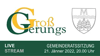 Gemeinderatssitzung der Stadtgemeinde Groß Gerungs