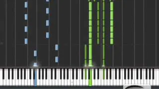 Lady Gaga - Born this way (synthesia piano)