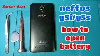 Neffos y5i/y5s disassembly/ teardown/ how to open battery