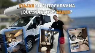 VIAJAR en autocaravana ¿Que necesitas CONOCER? Benimar Sport 340up