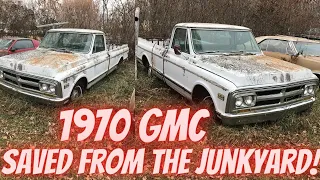 Abandoned 1970 GMC Saved from the Junkyard! First Drive in 20 Years!