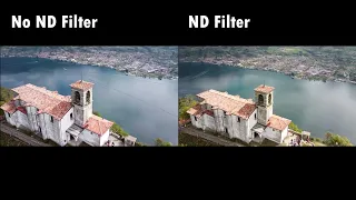 ND filter vs No ND filter comparison