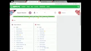 Bayern Munich Vs FSV Mainz 05 [LIVE][16-9-2017]