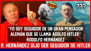 Reviven audio de Rodolfo Hernández en el que se declaró seguidor de Adolfo Hitler