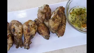Lemon Garlic & Thyme Chicken Wings | SAM THE COOKING GUY