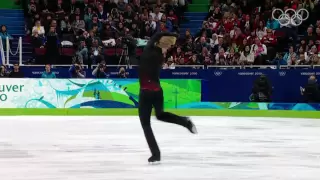 Evgeni Plushenko (RUS) Wins Figure Skating Silver - Vancouver 2010 Olympics