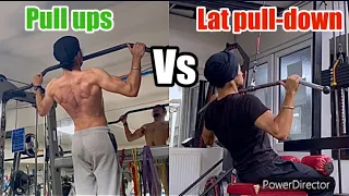 Mastering Your Upper Body: Pull-ups vs Lat Pull-downs
