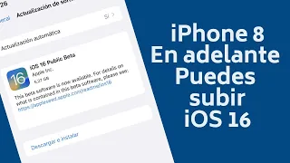 iOS 16 beta publica ya disponible, ¿Como instalar o actualizar? ¿Ya es recomendable para todos?.