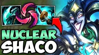 I tried a NUCLEAR Shaco build and it's actually kind of broken...
