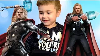 ТОР рагнарек игрушки  THOR RAGNAROK Marvel Legends Hasbro Toy  Видео для детей #MrGeor