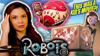 ACTRESS REACTS to ROBOTS (2005) FIRST TIME WATCHING *WHO WAS THIS MADE FOR?! CUZ IT WASN'T KIDS!*