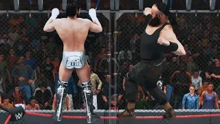 WWE 2K19 My Career Mode | Ep 24 | STEEL CAGE REMATCH AGAINST BRAUN STROWMAN!