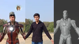 Iron Man Suit Up VFX Breakdown ( Raj's VFX )