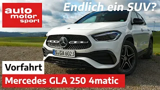 Mercedes GLA 250 4matic (2020): Endlich ein SUV? – Vorfahrt (Review) | auto motor und sport