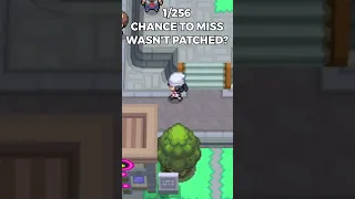 The 1/256 Glitch in Pokemon Was NOT Patched