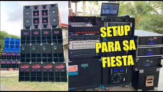 Pambahay Setup para sa Fiesta, Broadway Powered Mini Mobile