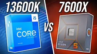 Best $300 CPU? Intel Core i5-13600K vs AMD Ryzen 5 7600X