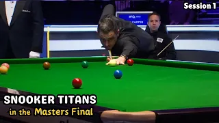 Ronnie O'Sullivan Vs Ali Carter Masters Snooker 2024 | Session 1 | Extended Highlights