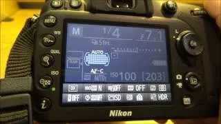 Nikon D7100 Autofocus Quick Tip