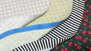 ⭐ Curved hem sewing techniques for beginners |  Amazing sewing tips and tricks for sewing lovers