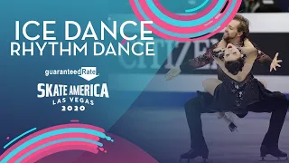 Ice Dance Rhythm Dance | Guaranteed Rate Skate America 2020 | #GPFigure