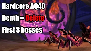 First EVER Hardcore AQ40 (Death=DELETE)