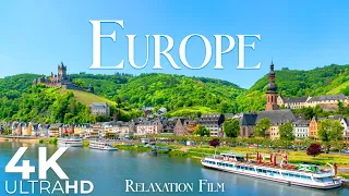 Europe 4K • Relaxation Film with Meditation Relaxing Music • Video Ultra HD