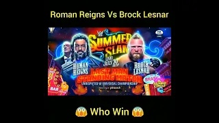 WWE SummerSlam 2022 Roman Reigns Vs Brock Lesnar Last Man Standing  Match #shorts #trending #viral