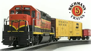 Bachmann HO Scale Rail Chief Train Set Review