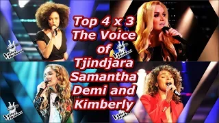 Top 4x3 - The Voice of Tjindjara, Samantha, Demi and Kimberly