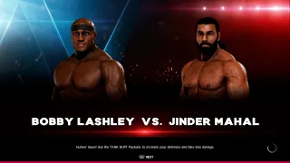 WWE 2K20 - Bobby Lashley VS Jinder Mahal (ONE ON ONE)