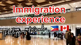 LANDED AS PR 🇨🇦 | ANO ANO ANG MGA TANONG SA IMMIGRATION | Philippines and Canada