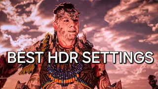 BEST HDR SETTINGS FOR HORIZON FORBIDDEN WEST PC - SAMSUNG S95B