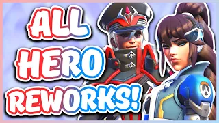 EVERY MIRRORWATCH HERO REWORK IN OVERWATCH 2