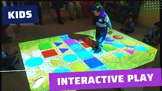 Interactive Floor Projection | Interactive Play | Mobile 3d Floor Projection Game System | in India