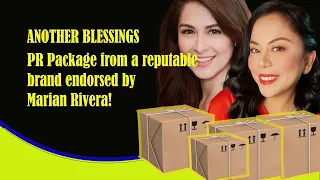 PR Package From A reputable brand endorsed by Marian Rivera