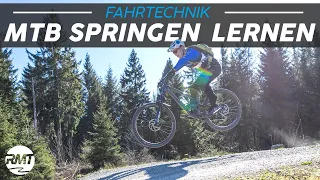 Springen lernen mit MTB | Tutorial mit MTB Fahrtechnik Tipps