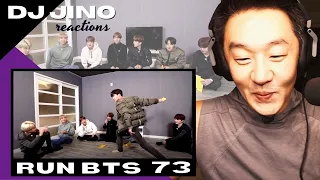 DJ REACTION TO KPOP - RUN BTS EPISODE 73