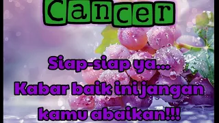 💙 Cancer 😱 Siap-siap ya... Kabar baik ini jangan kamu abaikan