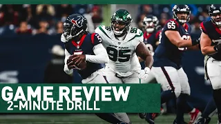 "All 3 Phases Contributed" | Game Review vs Houston Texans | 2-Minute Drill | New York Jets | NFL