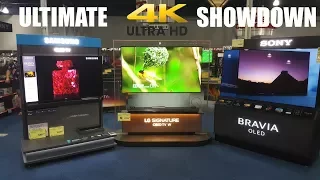 The Ultimate 4K TV Showdown Samsung vs LG vs Sony