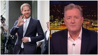 Prince Harry hits out at Piers Morgan as Mirror phone hacking case settled