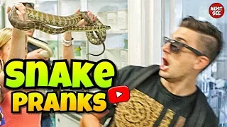 Funny Snake Pranks - 2019!