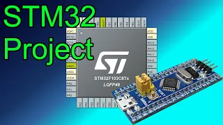 Project 🟣 STM32 Programming with STM32F103C8T6 Blue Pill C++ in STM32 Cube IDE