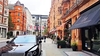 Walking in Mayfair, New Bond Street, Oxford Street | London Walk 2020