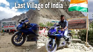 Went to India-Pakistan LOC on R15 v4 Ladakh Ep- 09