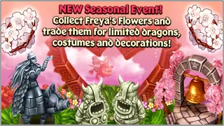 NEW SEASON HUB EVENTS (FREYA'S BLESSING) | DRAGONS: RISE OF BERK