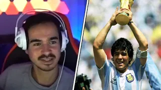 REAKTION auf Legendäre Momente von Diego Maradona😱🔥