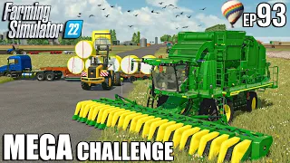 Big COTTON Harvest with JOHN DEERE CS770  +350K Profit | MEGA Challenge | Farming Simulator 22 #93