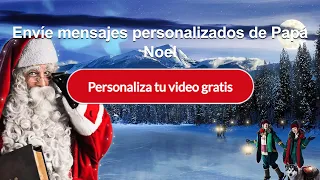 Saludo GRATIS personalizado de SANTA CLAUS 🎅 PAPA NOEL te saluda